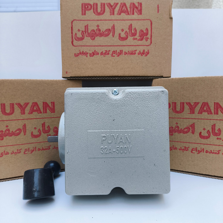کلید بالابر ساختمانی پویان اصفهان 32 آمپر
