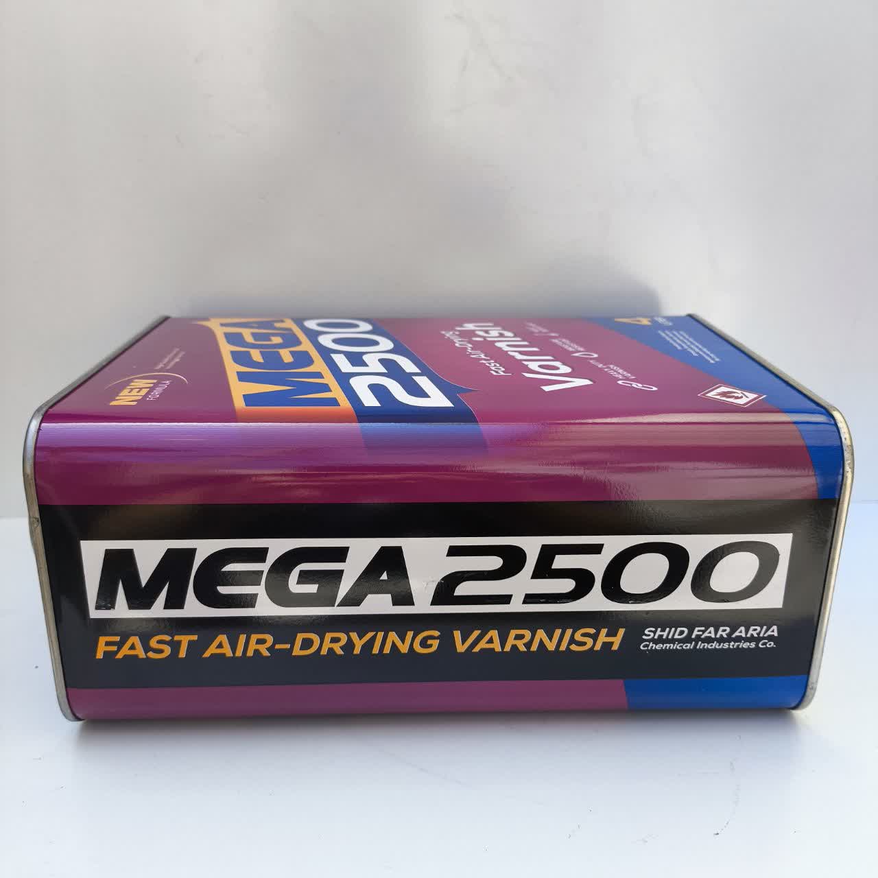 لاک هواخشک مگا 2500 پایه پلی استری
