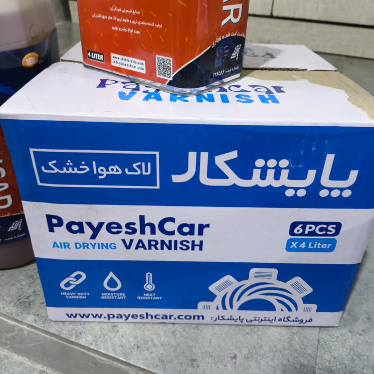 لاک هوا خشک پایشکار بی رنگ